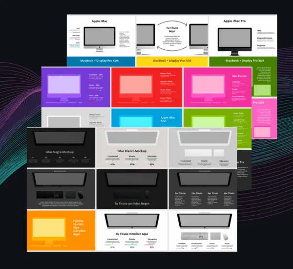 Mockups de Apple para PowerPoint | Presentación Profesional