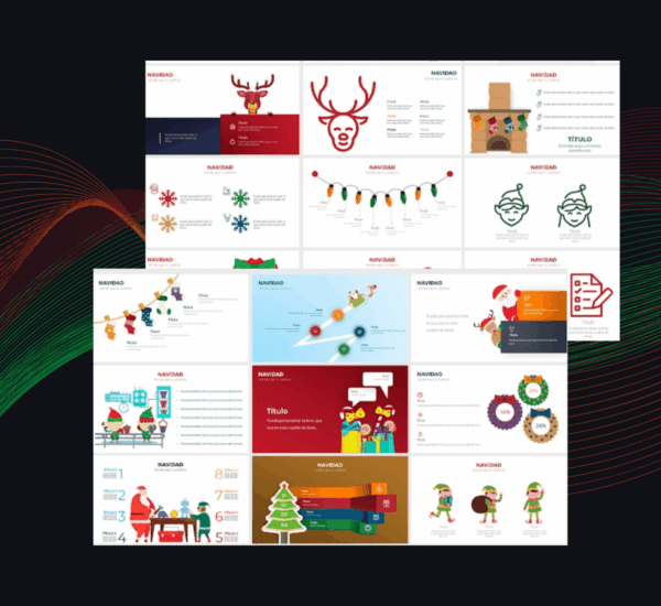 Plantilla Navidad PowerPoint | Presentación Navideña Festiva