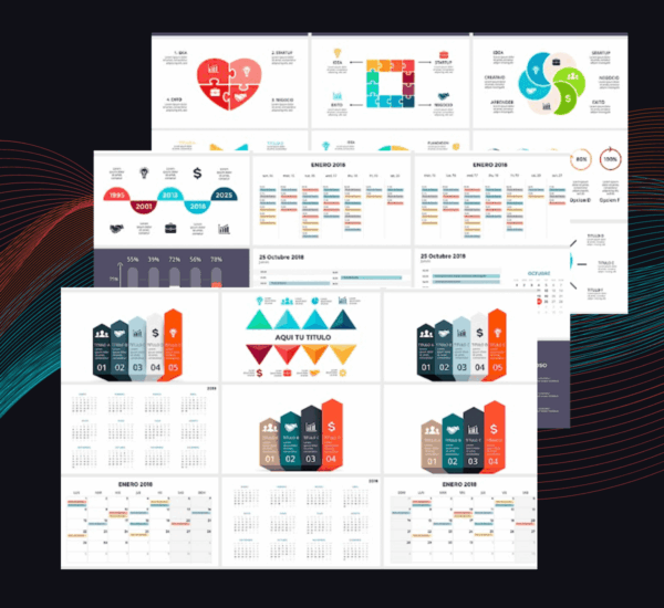 Plantilla Presentación de Proyecto | 200+ Diapositivas Profesionales y Visuales