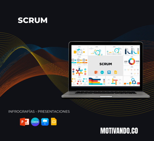 Plantilla SCRUM para Presentaciones Profesionales