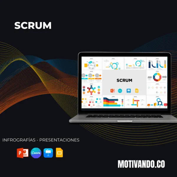 Plantilla SCRUM para Presentaciones Profesionales