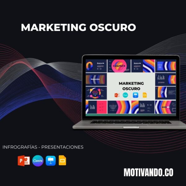 Marketing de Colores Oscuro