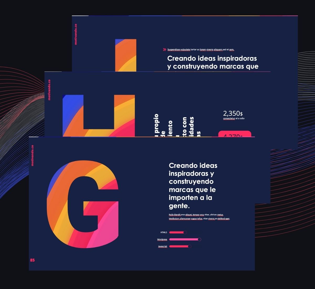 Marketing de Colores Oscuro