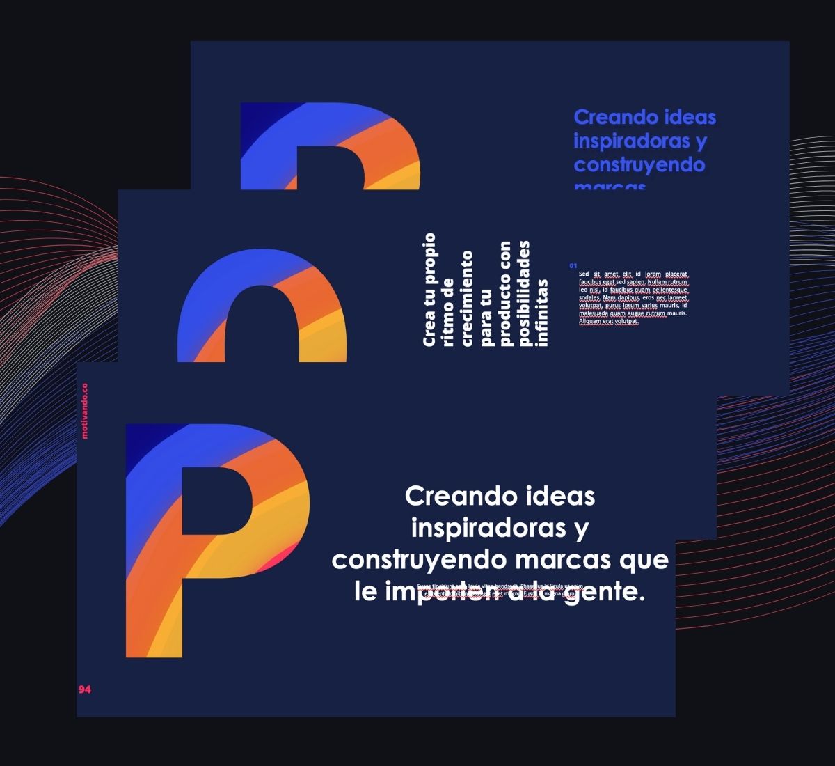 Marketing de Colores Oscuro