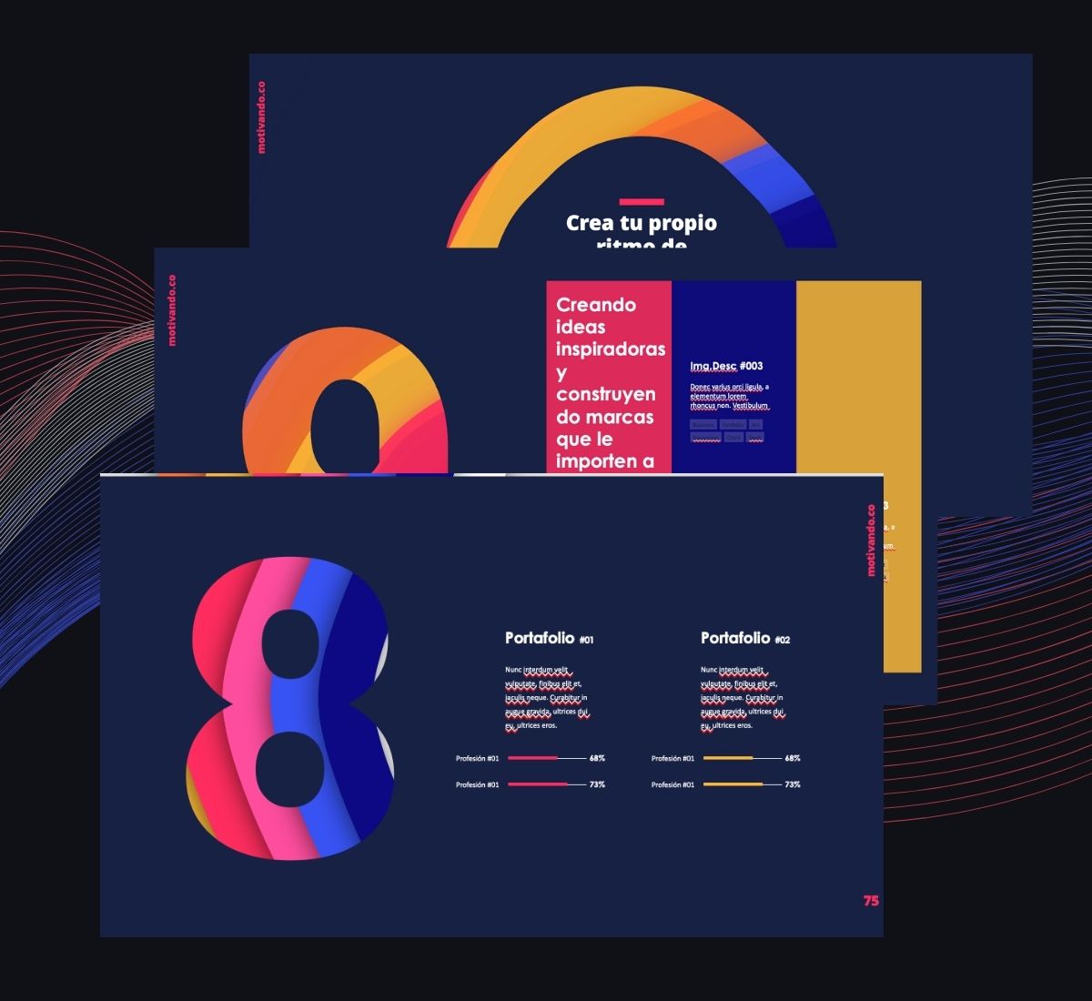 Marketing de Colores Oscuro