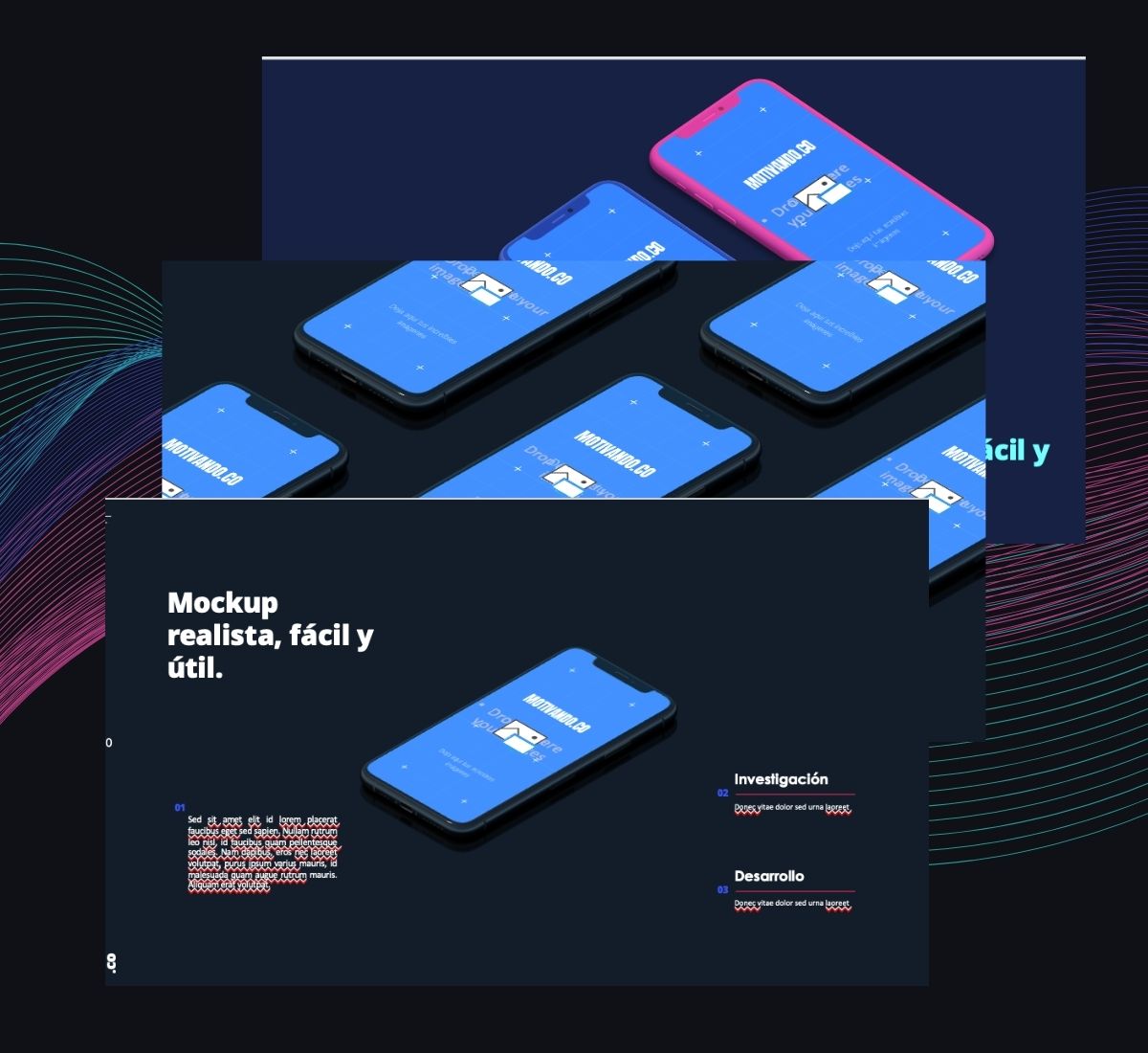 Mockups Teléfonos