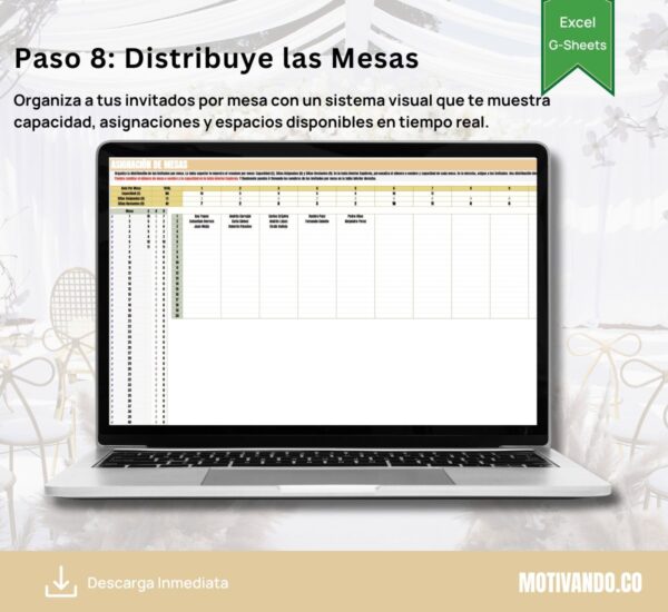 Wedding Planner Pro | Plantilla para Excel y Google Sheets | Organizador de Bodas con Presupuesto, Invitados y Cronograma