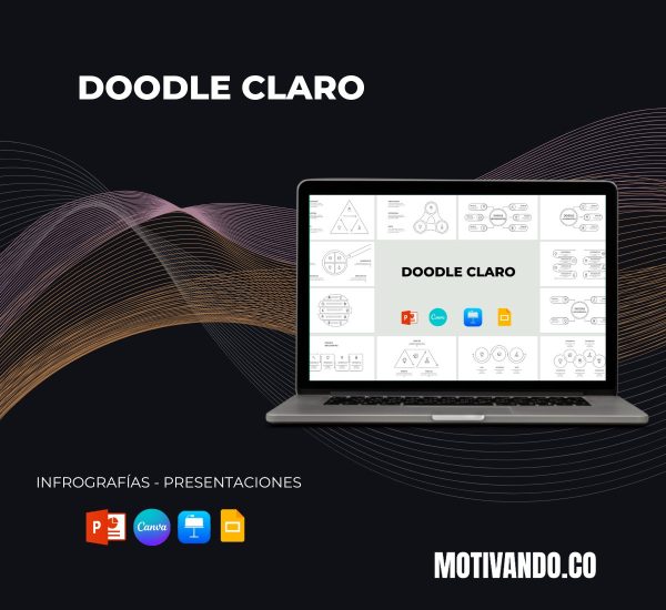 Plantilla PowerPoint Doodle Animada - Versión Clara