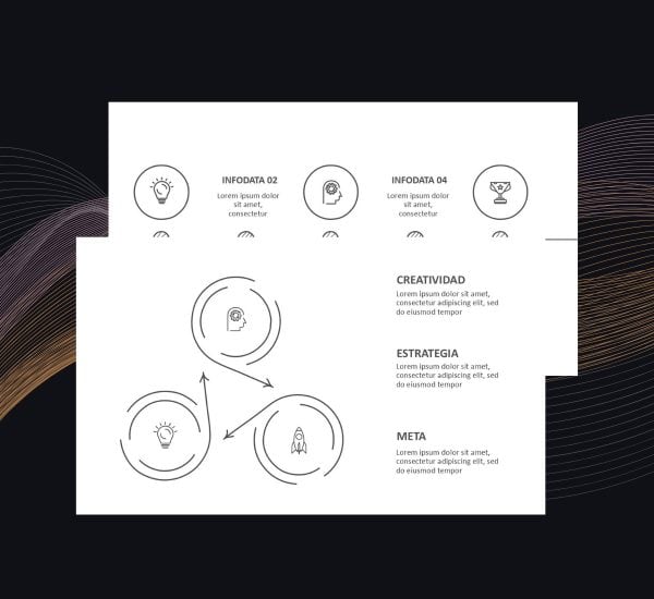 Plantilla PowerPoint Doodle Animada | Versión Clara | Presentaciones Creativas