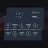 Plantilla Doodle Animada Oscura PowerPoint | Presentaciones Creativas e Impactantes