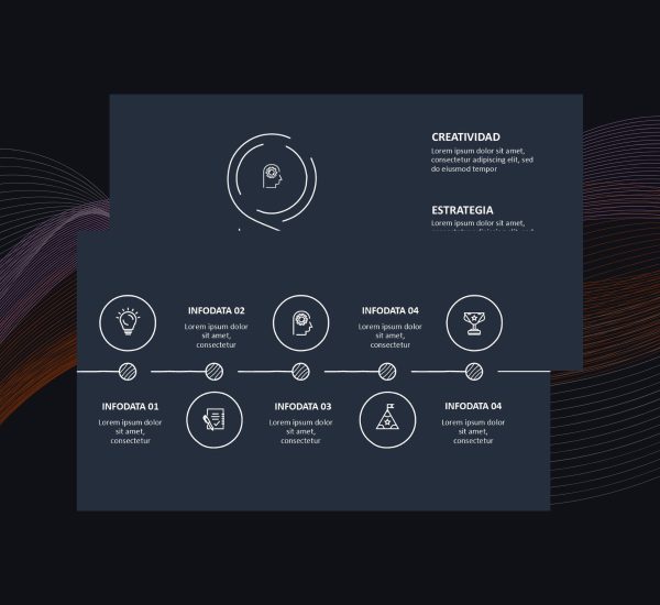 Plantilla PowerPoint Doodle Animada | Versión Oscura | Presentaciones Creativas