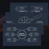 Plantilla Doodle Animada Oscura PowerPoint | Presentaciones Creativas e Impactantes