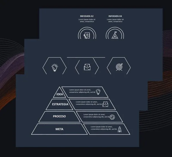 Plantilla Doodle Animada Oscura PowerPoint | Presentaciones Creativas e Impactantes