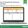 Gestión de Tareas | Plantilla para Excel y Google Sheets | To Do List Visual con Prioridades y Reportes