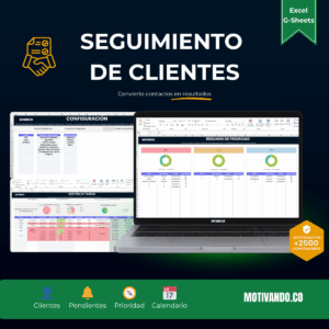 Plantilla Seguimiento de Clientes Excel