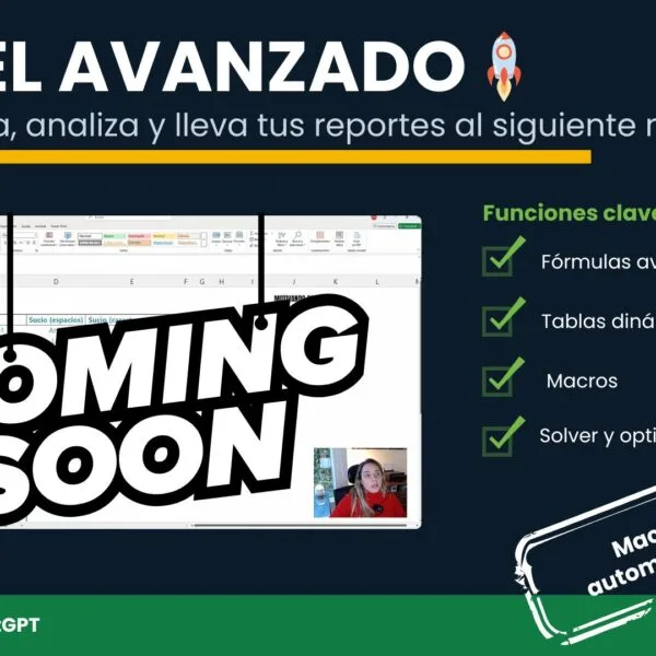 👉 Excel Avanzado | Automatiza, analiza y domina Excel como un experto