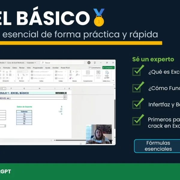 👉 Excel Básico | Aprende a dominar lo esencial de forma práctica y rápida
